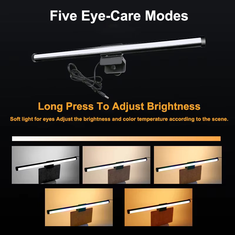 LumiSpace LED Monitor Light Bar for Computer Screens & Home Office Setups